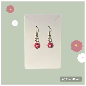 Handmade beaded earrings